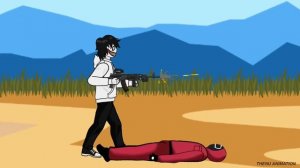 Squid game vs IT Pennywise, Jason, Freddy, Michael, Pinhead, Leatherface, Jeff Killer, Pyramid Head