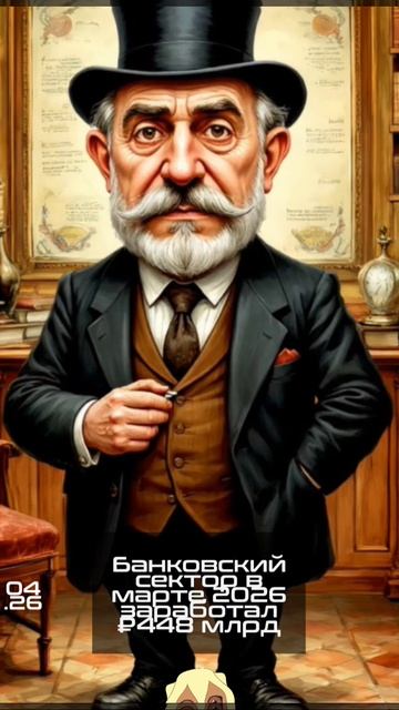 Банковский сектор в марте 2026 заработал ₽448 млрд
