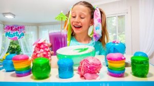 Настя проход челлендж для детей с телефоном