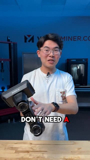 Распаковка 3D-сканера Shining Freescan Omni