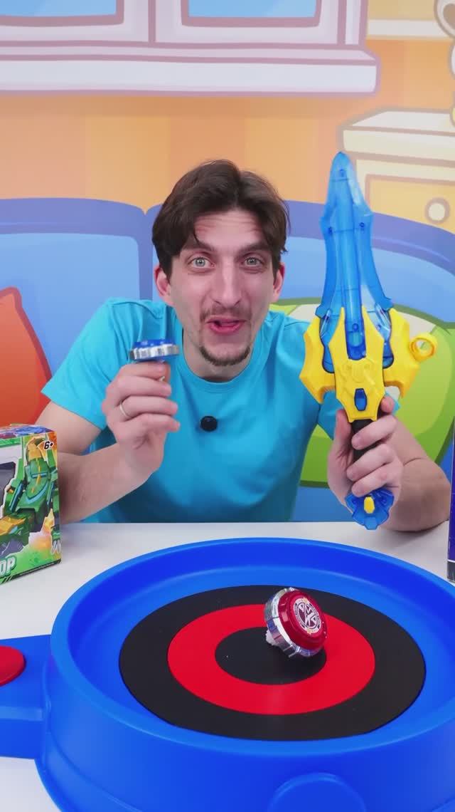 Армор Рейнджеры для мальчиков!😎🌀🌀 Кто победит и чей волчок прокрутится дольше? Игры для детей!