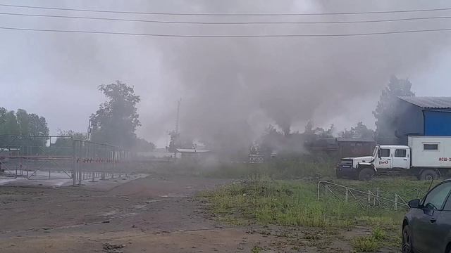 Как едет паровоз