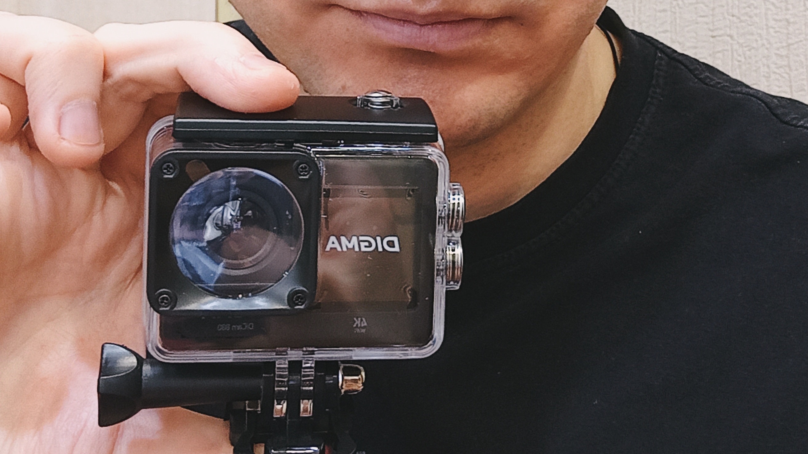 Распаковка и настройка Digma DiCam 880 для скутера 🎥