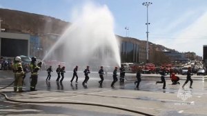 Зрелищное шоу устроят пожарные в Петропавловске