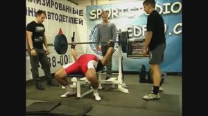 Кубок Спортстудии - атлетический жим лежа 106 кг на 23 раза