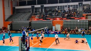 Супер волейбол. Длинный розыгрыш. Это смотреть можно вечно!