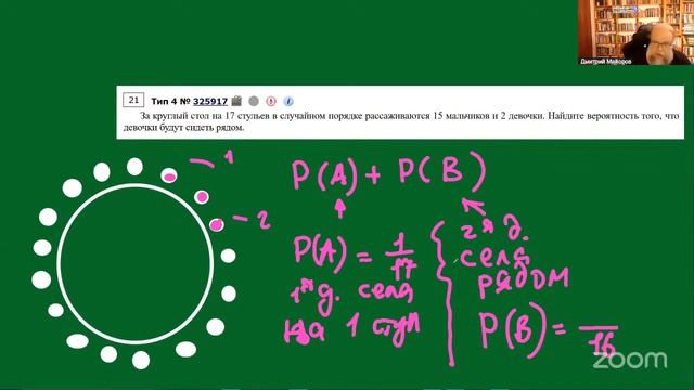 Математика ЕГЭ профиль 2026. Задание 4. Начала теории вероятностей. Классическое определение вер-сти