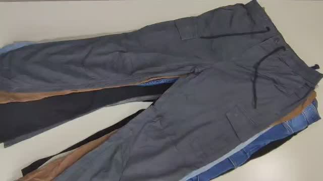 Лот 2658  Мужские Карго Джинсы Слаксы Германия ПРЕМИУМ 1190р_кг 12,6кг 22ед