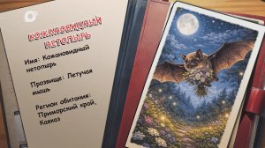 Агент биосферы / Кожановидный нетопырь / 20.04.26