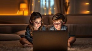 " В квартире  тишина "