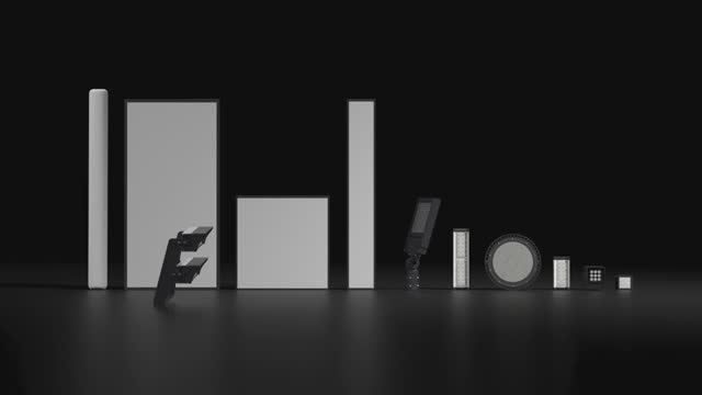 3D Анимация продукции в стиле 