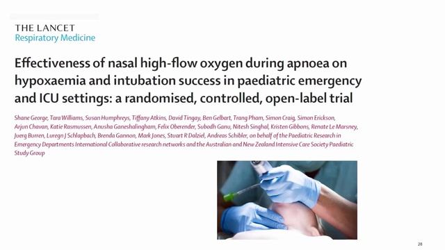 Key Trials In Pediatric Intensive Care Luregn Schlapbach ISICEM