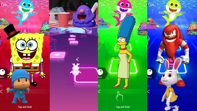 Спанч Боб, Соник, Том и Мардж! 🍍⚡ Кто круче?