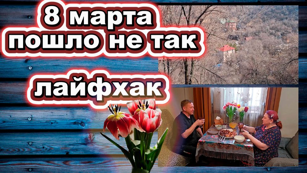 🇰🇿 КАЗАХСТАН 32-26!8-МАРТОВСКИЙ ВЛОГ/СЪЕЗДИЛИ В ГОРЫ/ОКРАС НЕУДАЧНО/ОРЕХОКОЛКА/ПОЖЕЛАНИЯ/НАШ САД