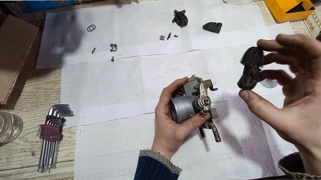 Сборка заслонки Lanos