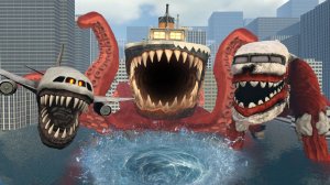 НОВАЯ ЭВОЛЮЦИЯ БОССА ЗАРАЖЁННОГО ОКЕАНА ИЗ КОМАНДЫ ЗАРАЖЁННОГО НЕБА В Garry`s Mod