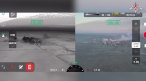 Уничтожение опорного пункта ВСУ расчётом ТОС-1А «Солнцепек»