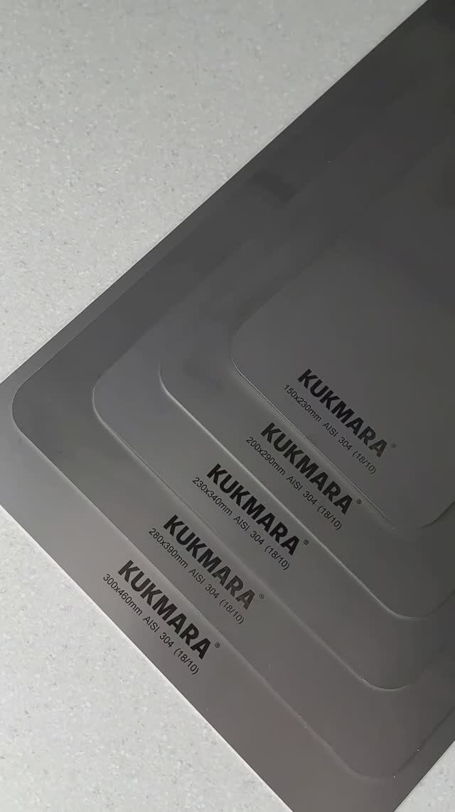 Новинка от Kukmara: разделочная доска из нержавеющей стали!