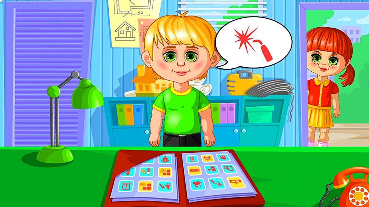 СТРОИТЕЛЬ ИГРА ДЛЯ ДЕТЕЙ смотреть онлайн