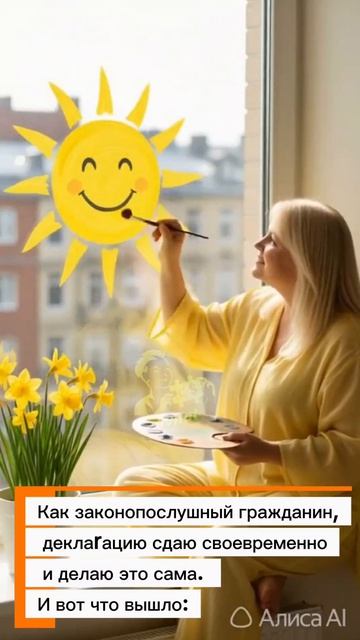 Сдала деклаrацию… 
Но нервишки шалили . Что пошло не так?