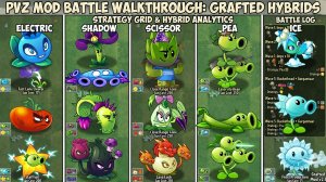 Зомби против растений Plants vs Zombies ПвЗ Растения против Зомби-2 PvZ Fusion Битва прохождение