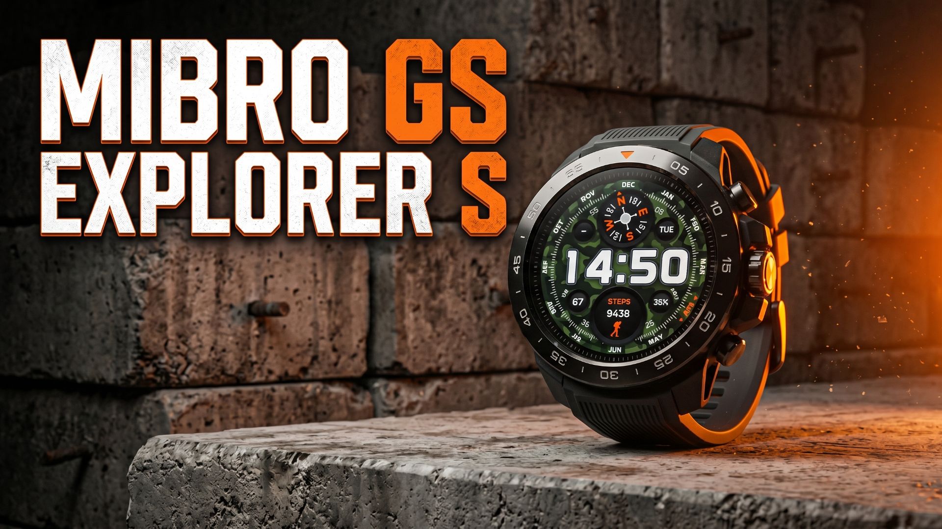 До 100м глубины - часы MIBRO GS EXPLORER S