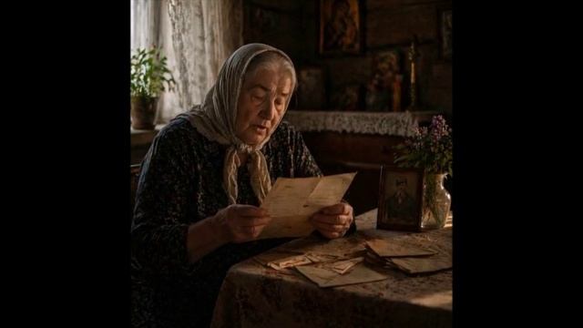 Мать ждёт с войны сына домой