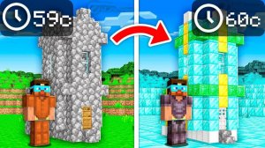 😨 Майнкрафт но мир меняется каждую секунду @Akak1y