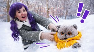 Кот Дымок заболел ❄️ Валя сделала сюрприз