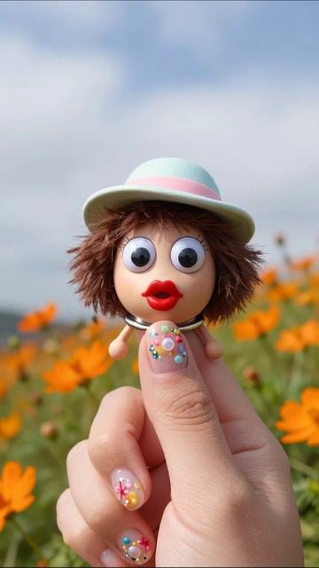 Яркий день с милой игрушкой в цветах #игрушка #цветы #лето