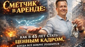 Сметчик в аренде: как в 45 лет стать ценным кадром, когда всё вокруг рушится