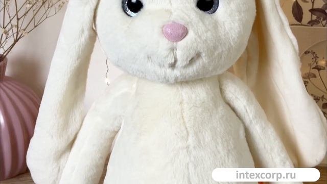 Мягкая игрушка Зайчонок Пушистик, 35 см, 2327/35