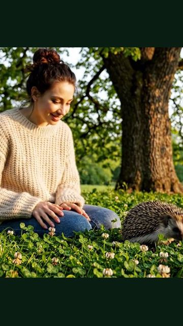 Ежик #видео_для_детей #забавные_моменты #животные #природа #питомцы