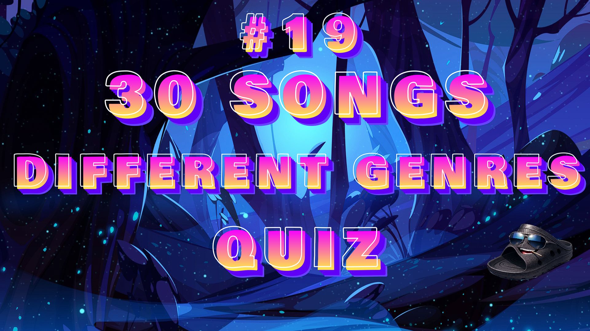 #19 Музыкальный квиз. Угадай 30 песен разных жанров | Music Quiz | Шлепанетц Квиз