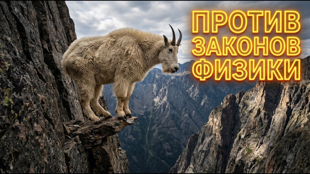 Горный козел: Гравитация? Не, не слышал