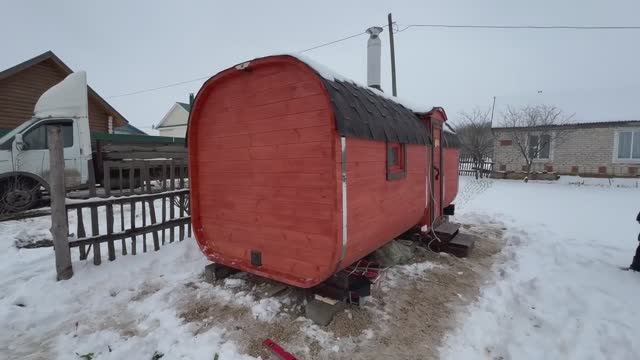 Баня бочка 