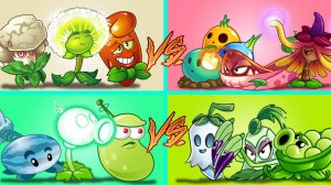 Зомби против растений Plants vs Zombies ПвЗ Растения против Зомби-2 PvZ Fusion Битва прохождение