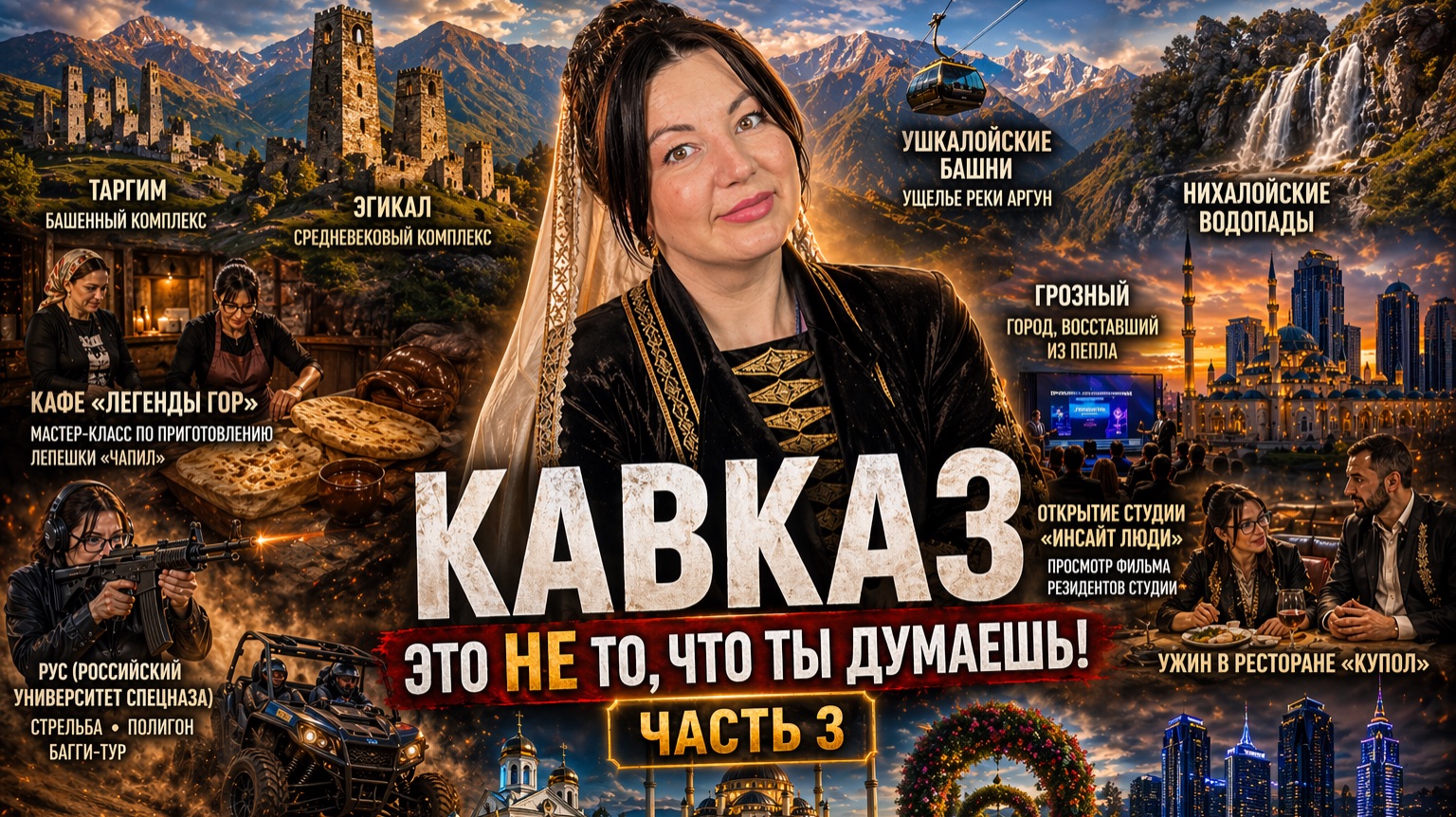 Кавказ -это не то , что ты думаешь ! Часть 3