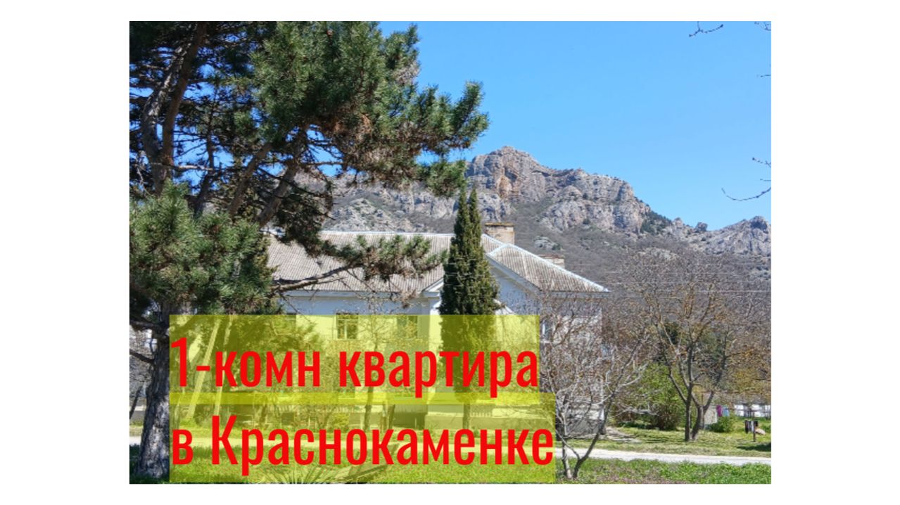 1-комн квартира в Краснокамменке