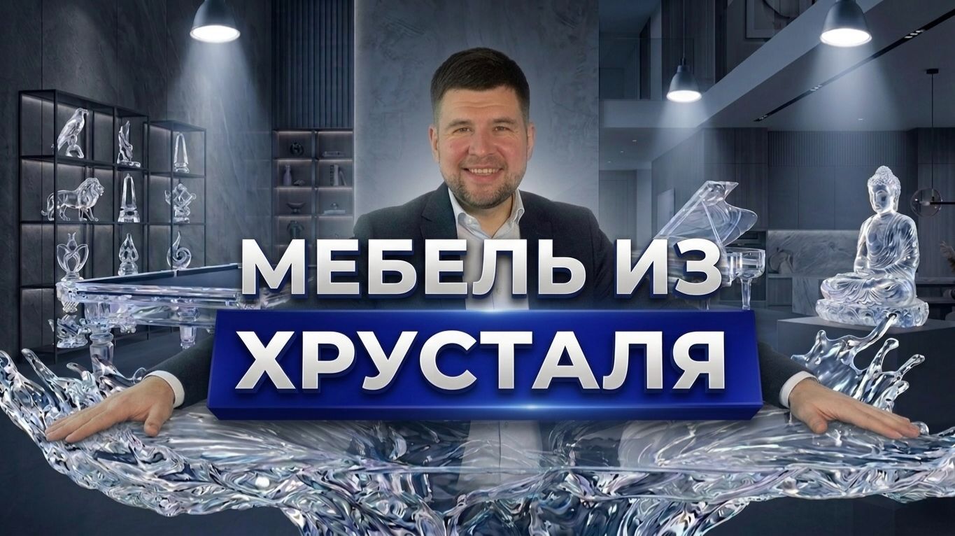 Китай сделал мебель для миллионеров из “льда”