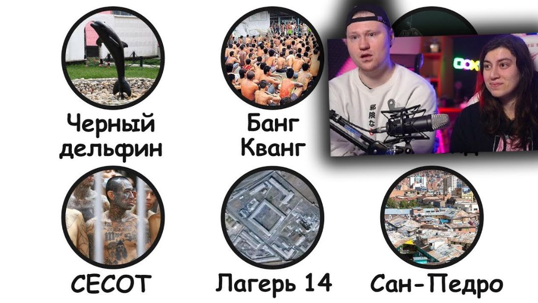 Самые опасные тюрьмы в мире _ Реакция на Бебраниум