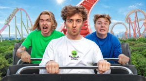 Попробуй НЕ КРИЧАТЬ на ЭКСТРЕМАЛЬНЫХ АТТРАКЦИОНАХ!! **я отключился**