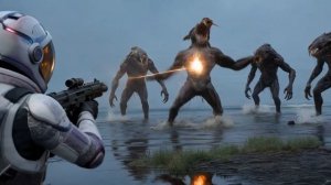 “Awakening on an Alien World” AI Short Film space universe sci-fi 4K_1080p