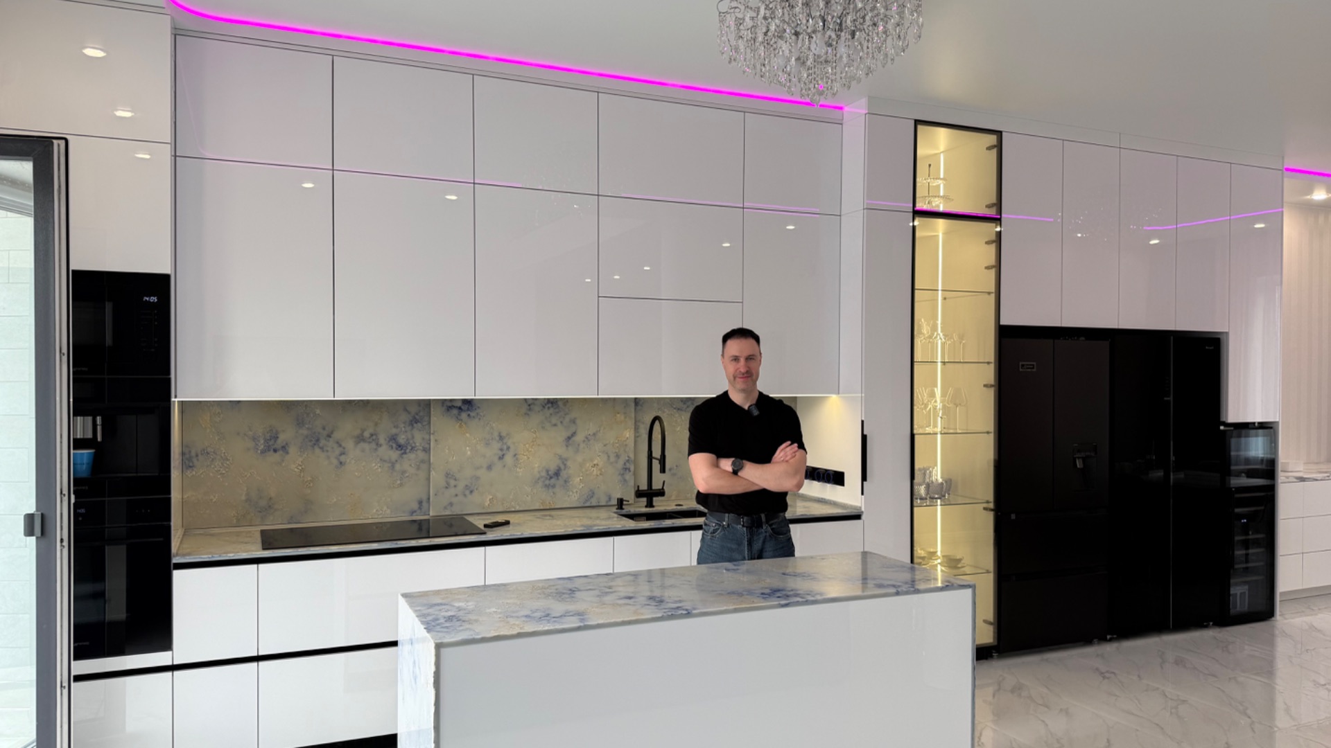 Сделали кухню в стиле 