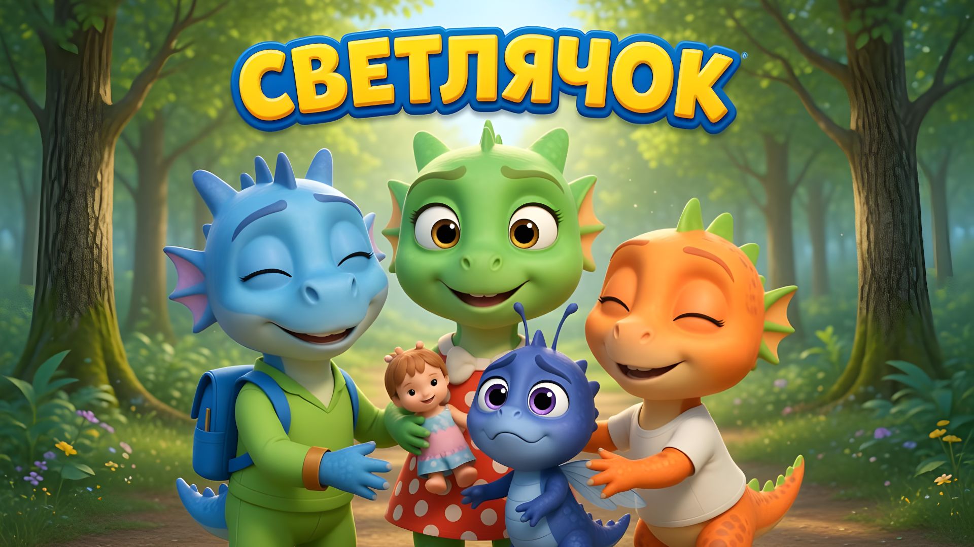 Дракончик Тика и Светлячок | Мультик | Новая серия 2026