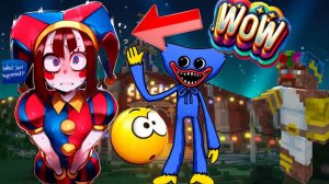 СТРАШНО!!! МЫ ВСТРЕТИЛИ ЕГО... НА КАРТЕ ЦИФРОВОГО ЦИРКА | попробуй не испугаться