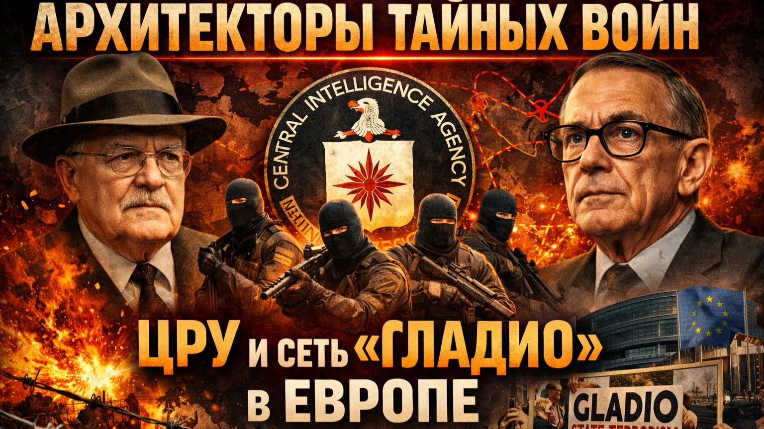 Архитекторы тайных войн ЦРУ и сеть  "Гладио"