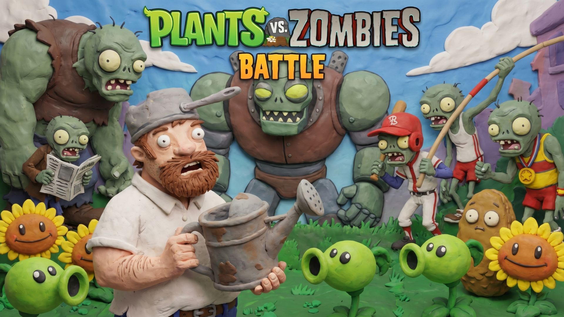 Plants Vs.Zombies Hybrid Mod Растения против Зомби-2 мод Зомби против растений Выигрываем каждый бой