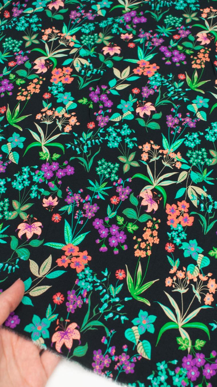 🌸 Плательно-блузочная вискоза R121 🇮🇹