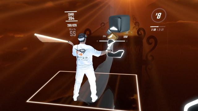 Beat Saber - Bella Poarch – Don't Fear The Reaper (Expert+ SS Full Combo) [Mixed Reality]